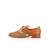 derby marron en cuir